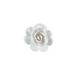 Fleur Azyme Bio Rose Blanche 5 cm x5 Florensuc