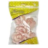 Fleur Azyme Bio Rose Rose 5 cm x5 Florensuc