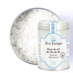 Fleur de Sel de l'Île de Ré 110 g Terre Exotique