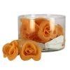 Fleur en sucre Roses couleur pêche Ø 3,5 cm (x15) Mallard Ferrière