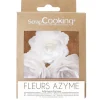 Fleurs Azyme Roses Royales Blanches (x3) Scrapcooking