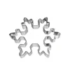 Flocon de neige inox 115 x 105 mm Moule - Découpoir Gobel