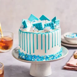 Glaçage Choco Drip Bleu Clair 180 g Funcakes