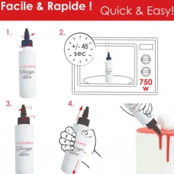 Glaçage Orange Goût Chocolat 130 g Scrapcooking