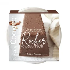 Glaçage Rocher Chocolat Noir 400 g Scrapcooking