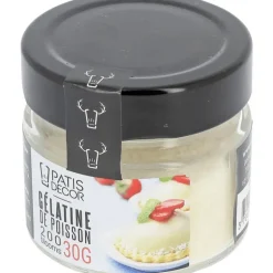 Gélatine de Poisson en Poudre 200 Blooms 30 g Patisdécor