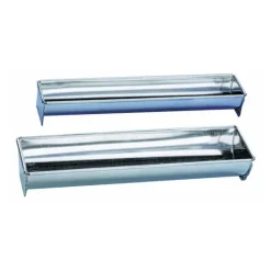 Gouttière à Bûche Fer Blanc 50 x 6 cm