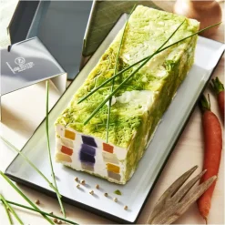 Gouttière à Bûche Rectangulaire Démontable Inox 30.4 x 8.4 x 6.6 cm De Buyer