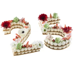 Grand Emporte Pièce Inox Chiffre 3 32x16 cm