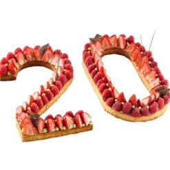 Grand Emporte Pièce Inox Chiffre 7 32 x 19 cm