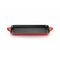 Gril en Fonte Rectangulaire 32 cm Cerise Le Creuset