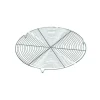 Grille Ronde avec pieds Chromée Ø 28 cm