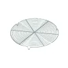 Grille Ronde avec pieds Chromée Ø 20 cm