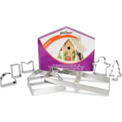 Kit 7 Emporte-Pièces Inox Maison Pain d'Épices Patisse