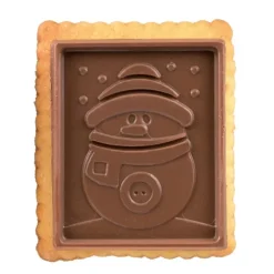 Kit Biscuit Chocolat Rectangulaire Noël 4,7 x 5,7 cm (x6) Silikomart