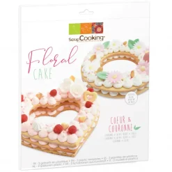 Kit Coeur et Couronne Cake Scrapcooking