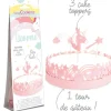 Kit Décor Gâteau Licorne (4 pièces) Scrapcooking
