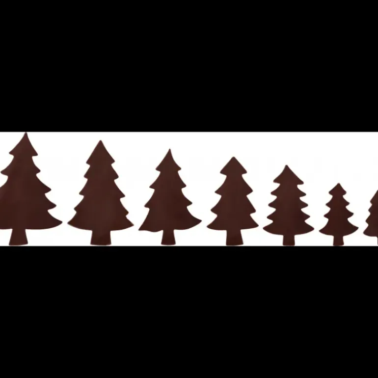 Kit Décor Sapin en Chocolat Noir 7 tailles Florensuc