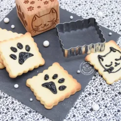 Kit Décoration Biscuit Motif Chat Scrapcooking