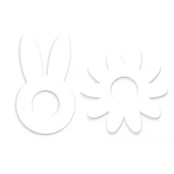 Kit Flower Cake et Bunny Cake Scpracooking