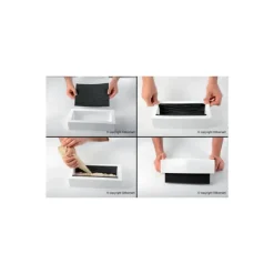 Kit Moule à Bûche et Tapis Décor Pois SilikoMart Professional