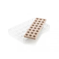 Kit Moule Chocolat Demi-Sphère avec Insert (x24) Chocado Silikomart