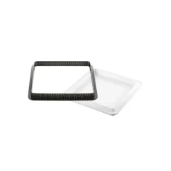 Kit Moule Silicone 1 Tarte Carrée 200mm Silikomart Professional