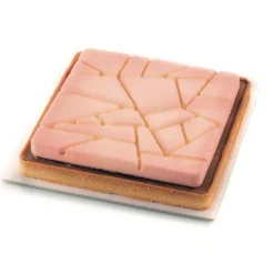 Kit Moule Tarte Carré Liberty 18 x H 2 cm Silikomart