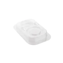 Kit Moules Chocolat Bonhomme de Neige en PVC 18,1 cm x H 21,2 cm (x4) Silikomart Professional