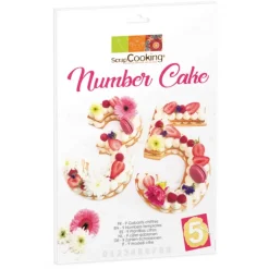 Kit Number Cake 28 cm Scrapcooking