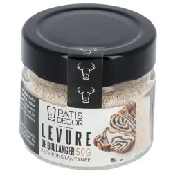 Levure Boulangère Sèche 50 g Patisdécor