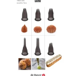 Lot 6 Douilles Tritan à Garnir De Buyer