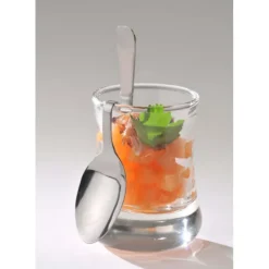 Lot de 6 Cuillères coudées à moka Drakkar par LeBrun