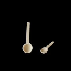 Lot de 2 Cuillères Doseuses en Bambou 5 et 15 ml Pebbly