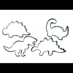 Lot de 4 Emporte-Pièces Dinosaure Scrapcooking