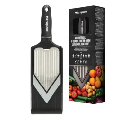 Mandoline Multifonction en V Specialty Noir Microplane