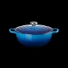 Marmite en fonte 26 cm Azur Le Creuset Signature