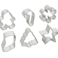 Mini Emporte-Pièces de Noël 4 cm (x6) Wilton