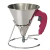 Mini Entonnoir à Piston Inox Fushia KWIK De Buyer