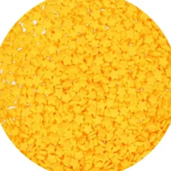 Mini Etoiles Jaunes en sucre 60 g Funcakes