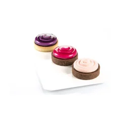 Mini Moule Silicone Tartelette Twist Silikomart 3D Design