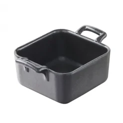 Mini Ramequin Carré Noir 7x7 cm Belle Cuisine Revol