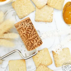 Mini Rouleau à Pâtisserie Empreinte Ondines 7 cm Scrapcooking