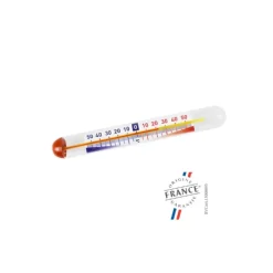 Mini Thermomètre Horizontal en Verre Alla France