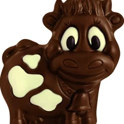 Mini Vaches Décorées Chocolat Lait et Blanc 10g x45