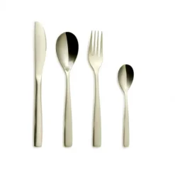 Ménagère 24 pièces BCN COLORS Champagne Inox 18% 3 mm Comas