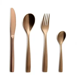 Ménagère 24 pièces BCN COLORS Cuivre Inox 18% 3 mm Comas
