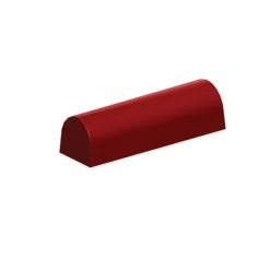 Moule à Bûche Ronde Plastique 26x8x H7 cm (x6)