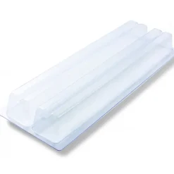 Moule 2 Bûches Rainurée Thermoformé (x10)