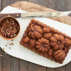 Moule à Cake Citrouille Bronze Nordic Ware